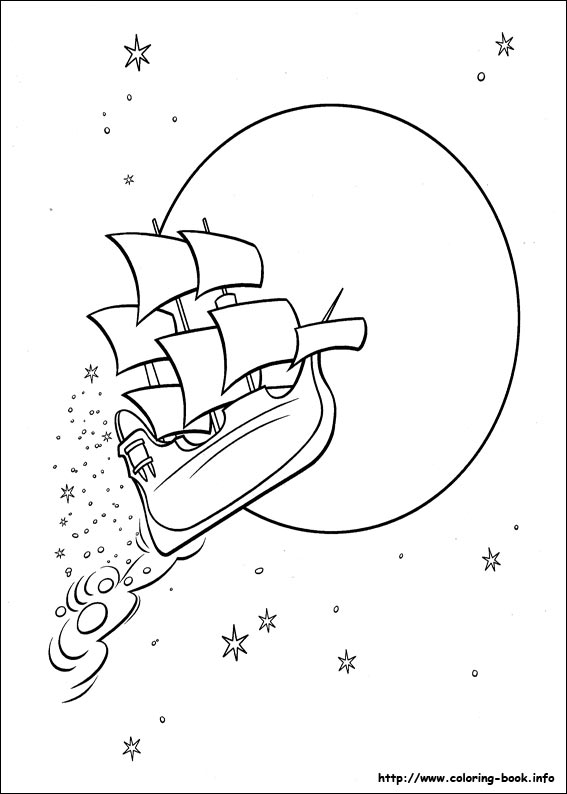 Peter Pan coloring picture